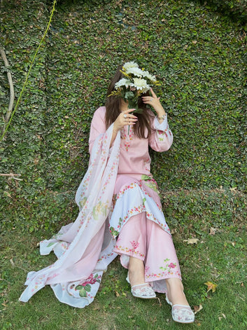 Roselle Kaftan 3-Piece